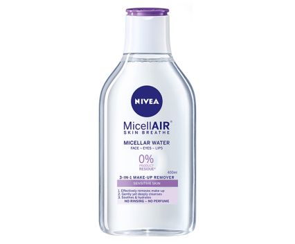Мицелана вода 3 в 1 за чувствителна кожа Nivea MicellAIR 400 мл