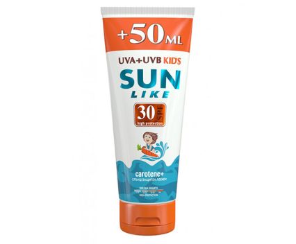 Слънцезащитен лосион SPF 50 Sun Like Kids 150 + 50 мл