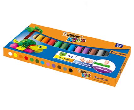Пластилин Bic Kids 12 цвята