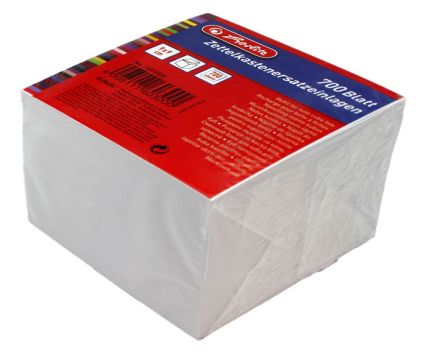 Куб бели листа Herlitz 9Х9Х9 700 л
