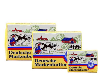 Пакет: Масло Deutsche Markenbutter 250гр 2бр + Подарък Deutsche Markenbutter 125гр 1бр