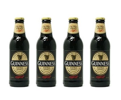 Бира Guinness Extra Stout 4 бр х 330 мл