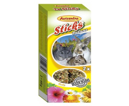 Крекери Avicentra Sticks с билки 2 бр. ЗОО