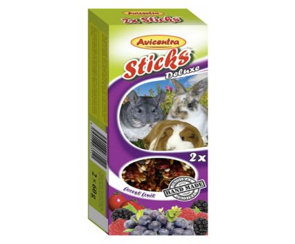 Крекери Avicentra Sticks с горски плодове 2 бр. ЗОО