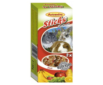 Крекери Avicentra Sticks с плодове 2 бр. ЗОО