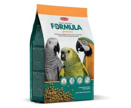 Храна за средни и големи папагали Formula Granules Padovan 1.4 кг