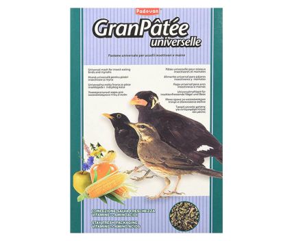 Храна за насекомоядни птици с витамини Gran Patee Universеlle Padovan 1 кг ЗОО