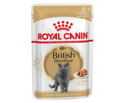 Пауч за котка ROYAL CANIN ADULT BRITISH SHORTHAIR 85 г