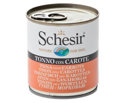 Консерва с риба тон и моркови в желе Schesir 285 гр
