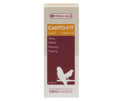 Течна хранителна добавка за канари и финки Canto-Vit Liquid Versele-Laga 30 мл
