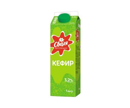 КЕФИР СВАЛЯ 3.2% 1л Б