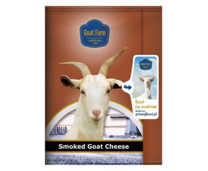 Kозе сирене Goat Farm Пушено 100 г слайс 