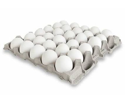 Кора с 30 бр Бели яйца размер М