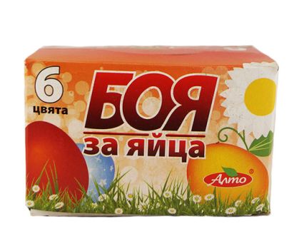 Боя за яйца Алто 6 цвята