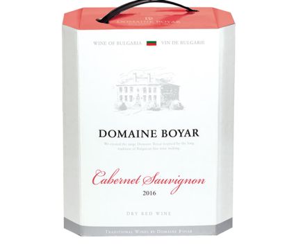 Червено Вино Каберне Совиньон Domaine Boyar Кутия 3 л