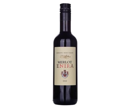 Червено вино Мерло Enira 2015 0.375 л