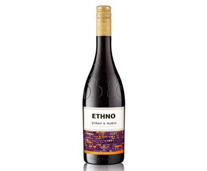 Червено Вино Сира и Рубин Ethno 750 мл
