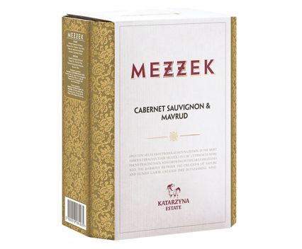 Червено Вино Каберне Совиньон и Мавруд Mezzek Кутия 3 л