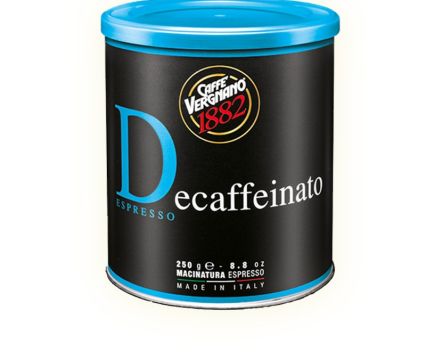 Мляно Кафе Без Кофеин Caffe Vergnano Кутия 250 г