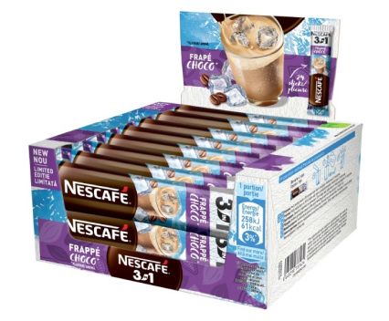 Студено Разтворимо Кафе Nescafe 3in1 Frappe Choco 24 х 16 г