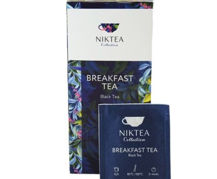 Черен Чай Niktea Breakfast Tea 25 бр х 2 г