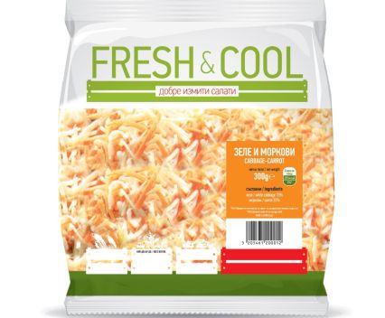 Салата Fresh&Cool Зеле и Моркови 300 г