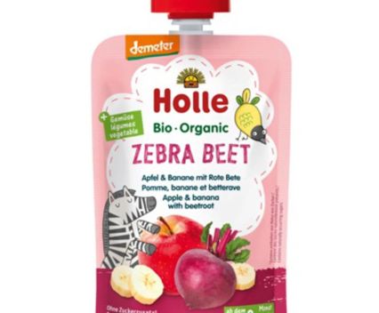 Био Пюре Ябълка, Банан, Цвекло Holle 100 г