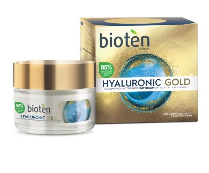 Дневен крем за лице Bioten Hyaluronic gold 50 мл