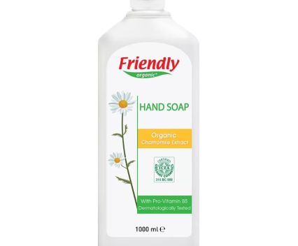 Течен Натурален Сапун за Ръце Friendly Organic с Екстракт от Лайка 1 л