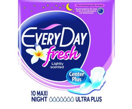 Дамски превръзки EveryDay Fresh Maxinight 10 бр.