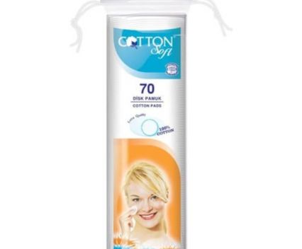 Тампони за Дегримиране Cotton Soft 70 бр