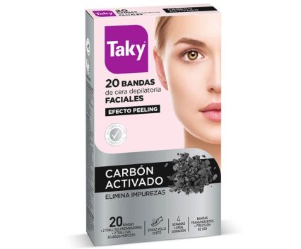 Депилиращи ленти Taky Charcoal за Лице 20 бр