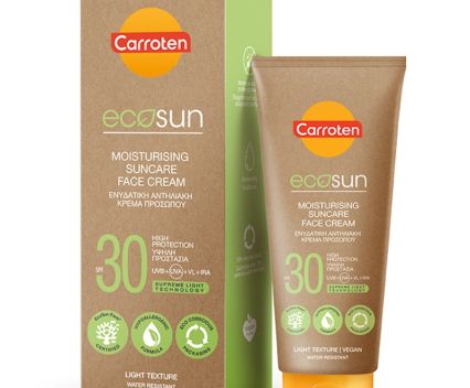 Слънцезащитен крем за лице Carroten Ecosun SPF 30 50 мл