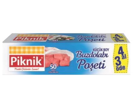 Пликове за Съхранение Piknik 20 х 30 см 50 бр