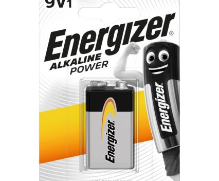 Батерия Алкална Energizer Alkaline Power 9V 1 бр