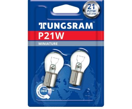 Автомобилна Крушка TUNGSRAM 1057   P21W 12V 2 бр