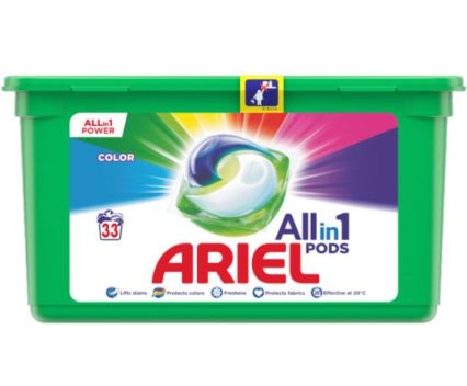 Капсули за Пране Ariel Color 33 бр