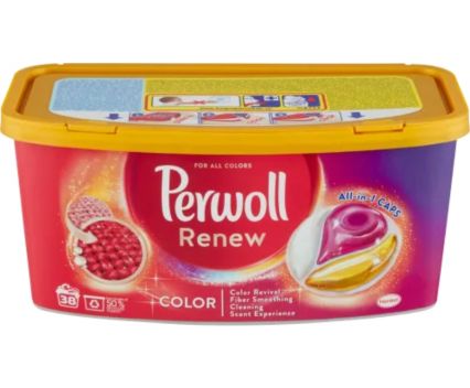 Капсули за Пране Perwoll Renew Color 38 бр.