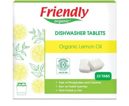 Таблетки за Съдомиялна Friendly Organic 25 бр
