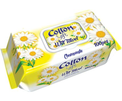 Мокри Кърпички Cotton Soft 100 бр