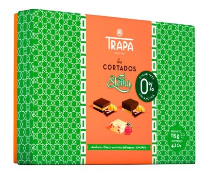 Шоколадови Бонбони Trapa със Стевия 115 г