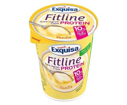 Кварк Ванилия 10% Протеин Exquisa Fitline 400 г