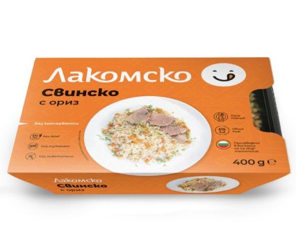Свинско с Ориз Лакомско Су Вид 400 г