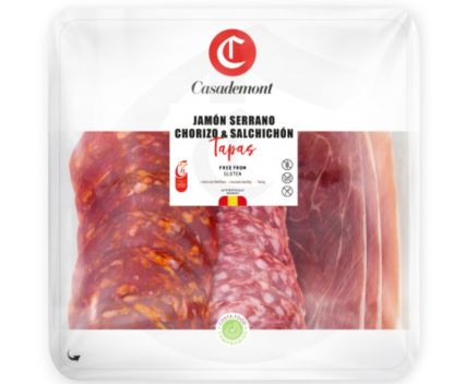 Тапас Чоризо, Салчичон и Хамон Серано Casademont 150 г