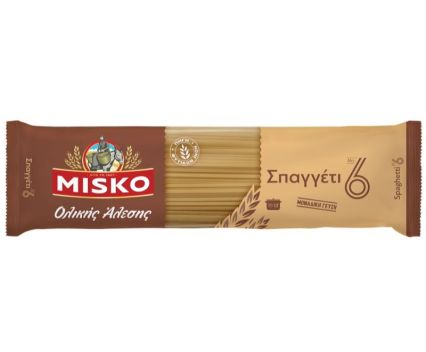 Пълнозърнести Спагeти Misko №6 500 г