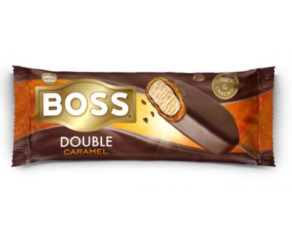 Сладолед Boss Double Карамел 82 г