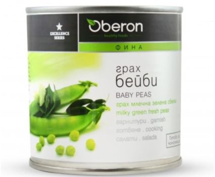 Зелен Бейби Грах Oberon 400 г
