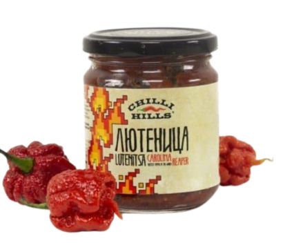 Лютеница Chilli Hills Carolina Reaper 220 г