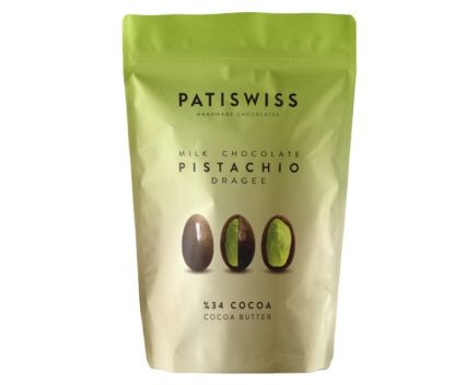 Дражета Шамфъстък с Млечен Шоколад PatiSwiss 80 г
