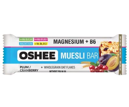 Мюсли Бар Oshee със Сушени Плодове и Витамини 40 г